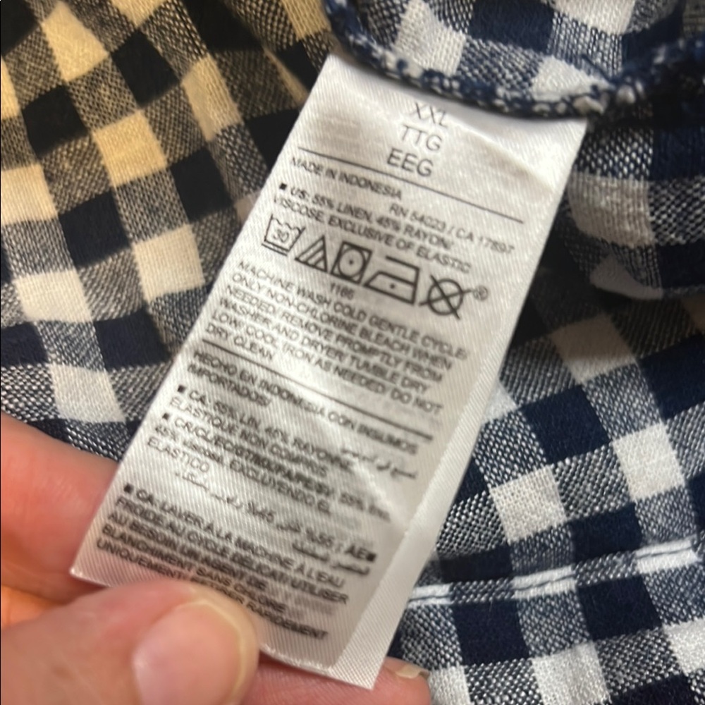 Old Navy Chic Gingham Checkered Sleeveless Dress size XXL - Picture 10 of 12